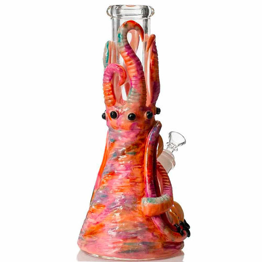 12.5 INCH 3D KRAKEN BEAKER WATER PIPE