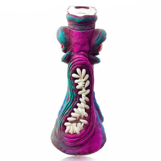 12.5 INCH 3D TWO MOUTH MONSTER BEAKER WATER PIPE