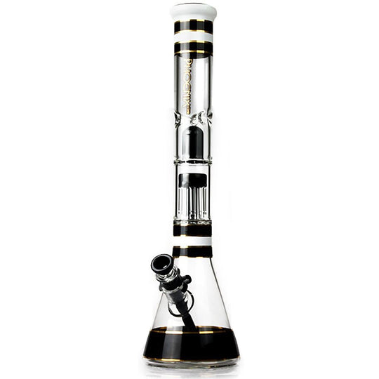 18.5 INCH PHOENIX 7MM DOUBLE TREE PERCULATOR WATER PIPE