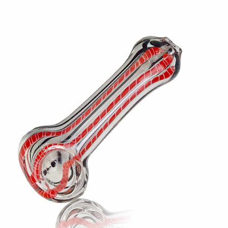 3.5 INCH FRIT ROPE & STRIPE HAND PIPE