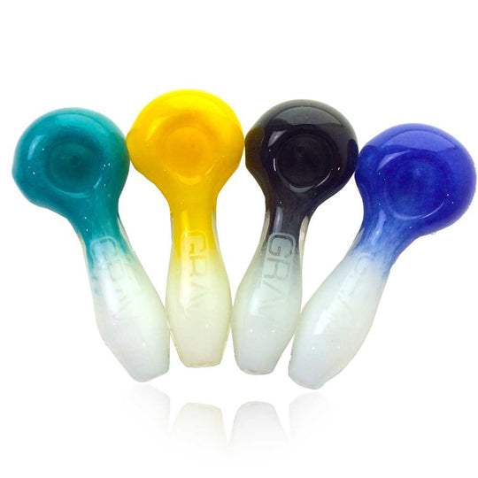 4 INCH MIX COLOR LOGO HAND PIPE