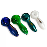 4 INCH PHOENIX LOGO COLOR GLASS HAND PIPE