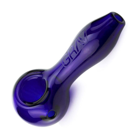 4.2 INCH LOGO GRAV ASSORTED COLORS HAND PIPE