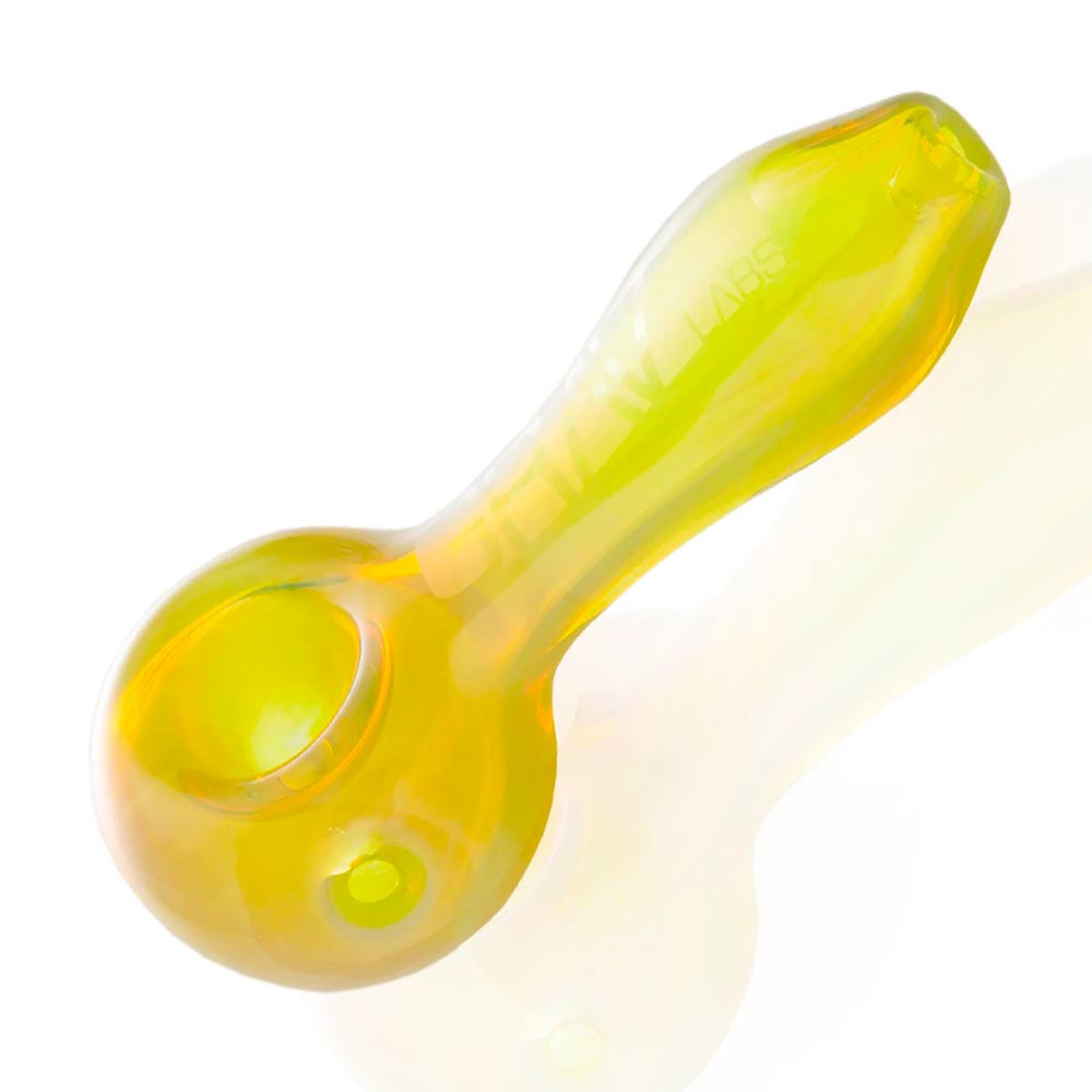 4.2 INCH LOGO GRAV ASSORTED COLORS HAND PIPE