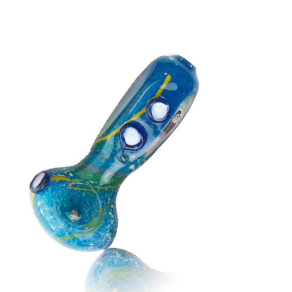 4.5 INCH BUTTONED SQUARE DEEP HEAD HAND PIPE 150GM