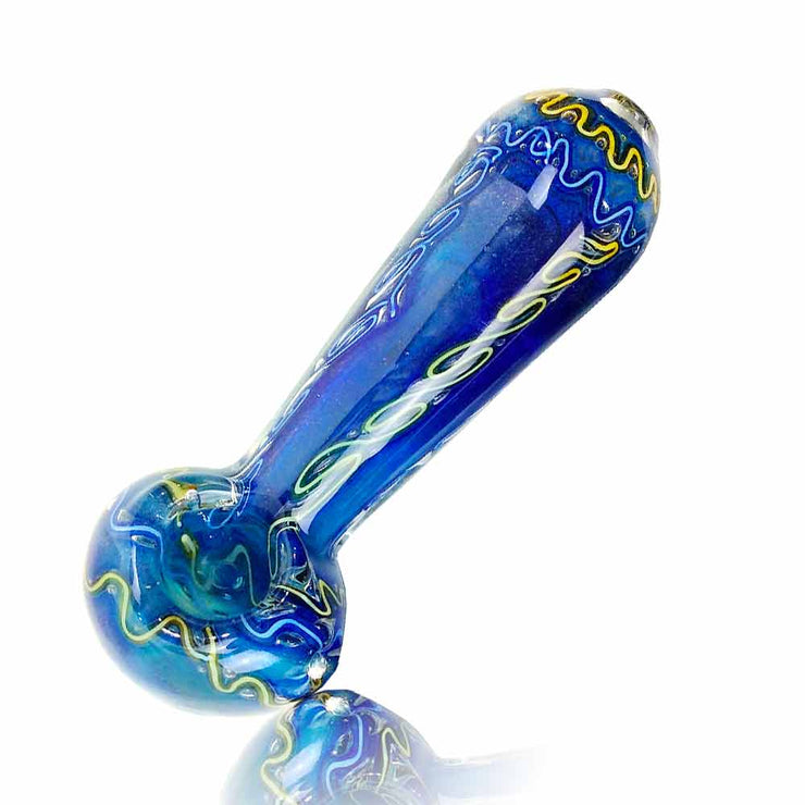 4.5 INCH DOUBLE GLASS HAND PIPE