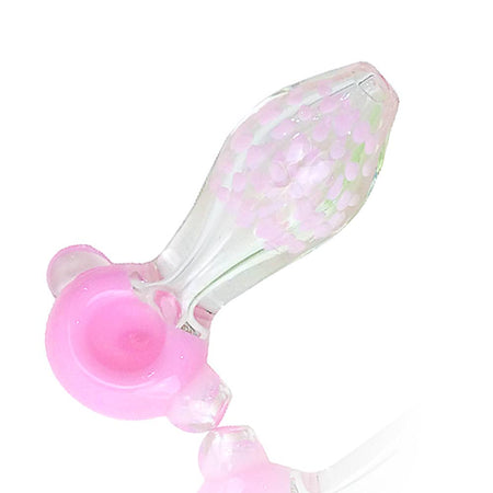 4.5 INCH SLIME HEAD WITH BODY DOTS SPOON HAND PIPE