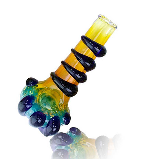 5 INCH CLAW FUMED DEEP HEAD HAND PIPE 150GM