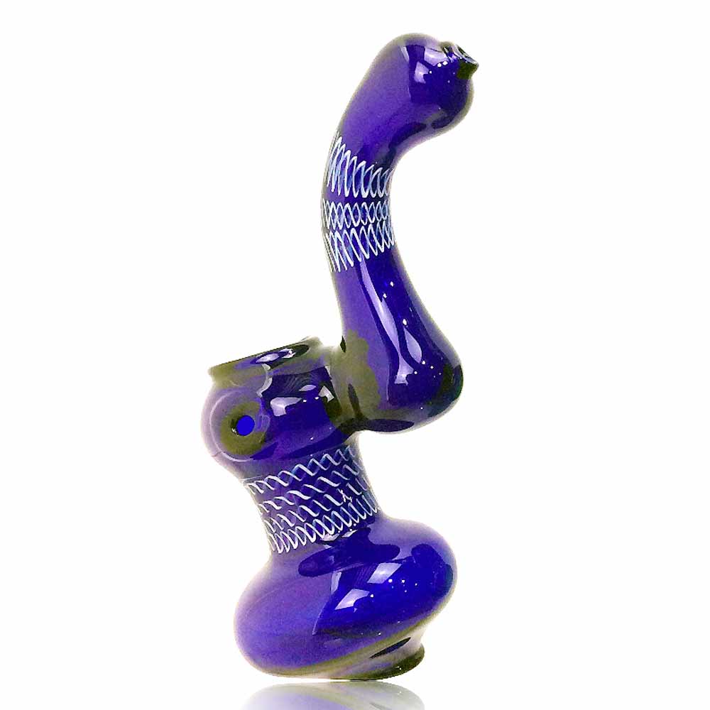 5 INCH MEDIUM COLOR BRAIDS BUBBLER WATER PIPE