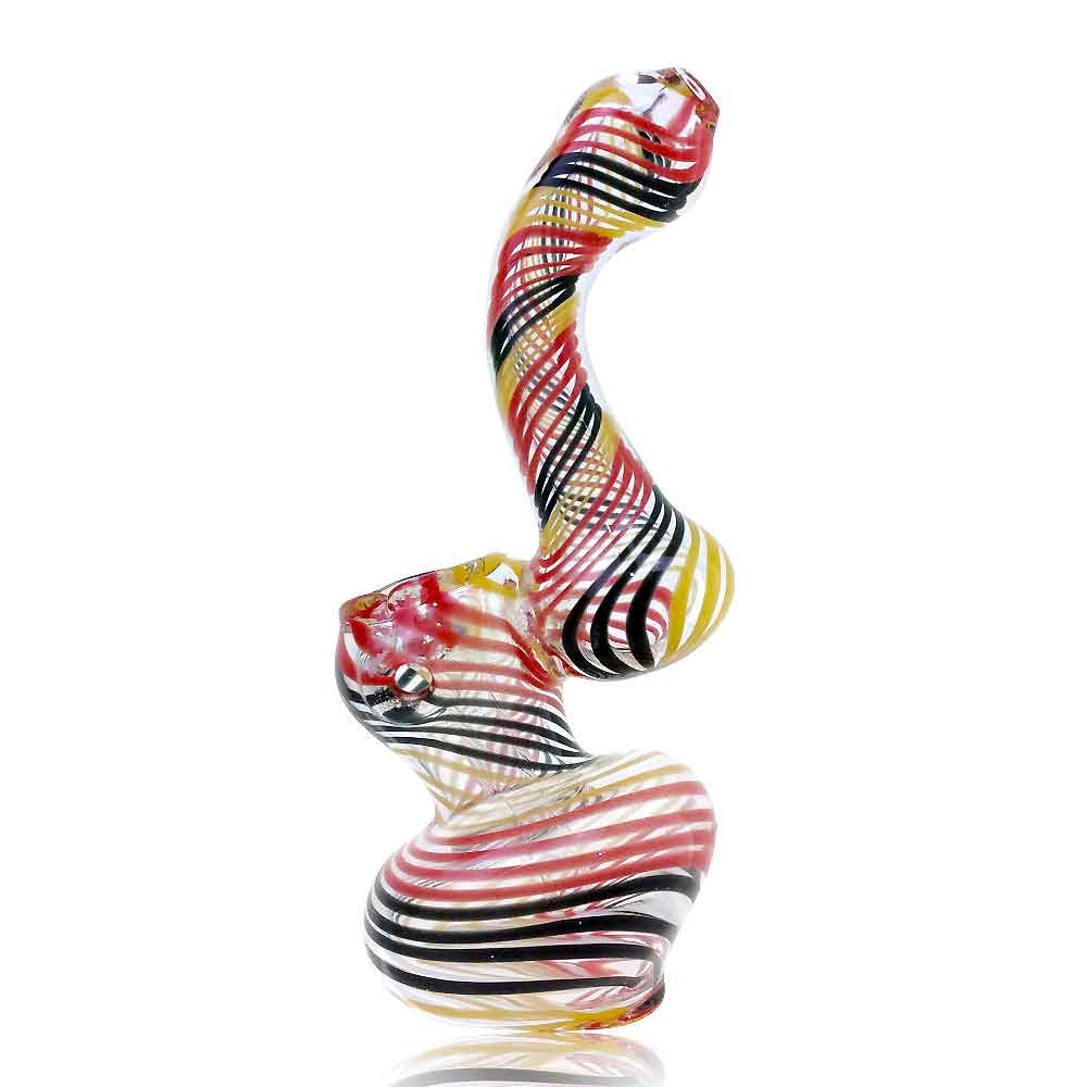 5 INCH SWIRL COLORS BUBBLER WATER PIPE