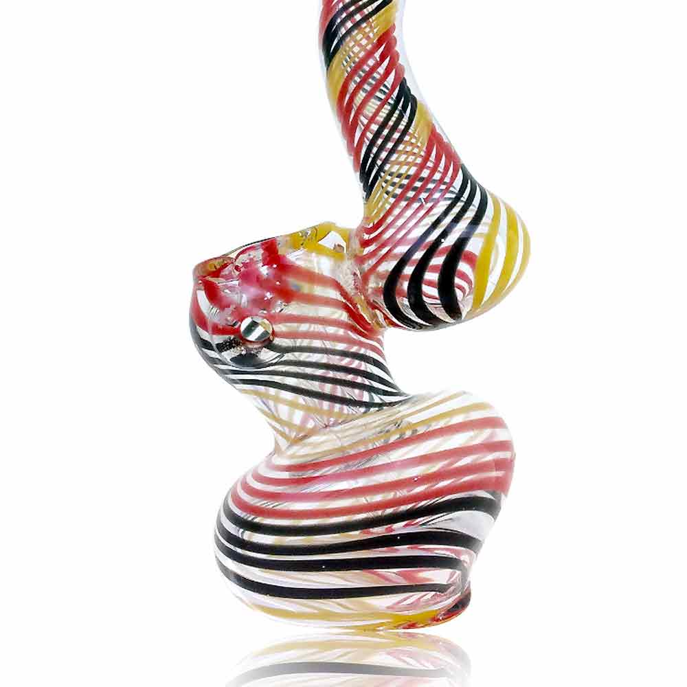 5 INCH SWIRL COLORS BUBBLER WATER PIPE