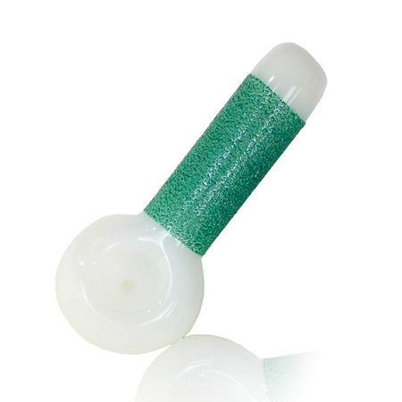 5 INCH WHITE SLAG ASSORTED COLORS HAND PIPE