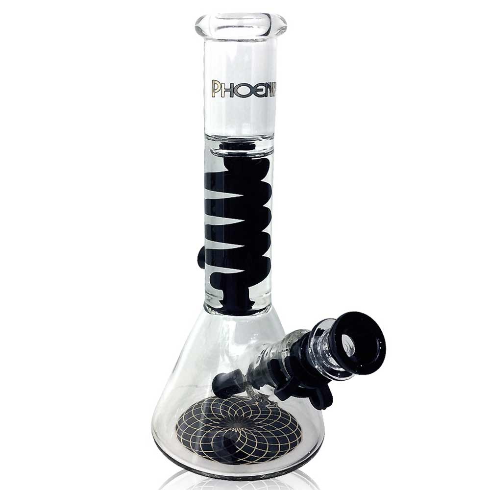 9.5 INCH PHOENIX BEAKER WITH FREEZABLE COIL WATER PIPE