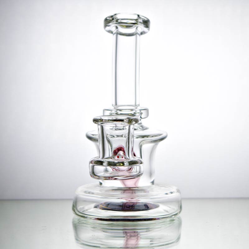 CL1 Glass Clear Jammer Dab Rig Front