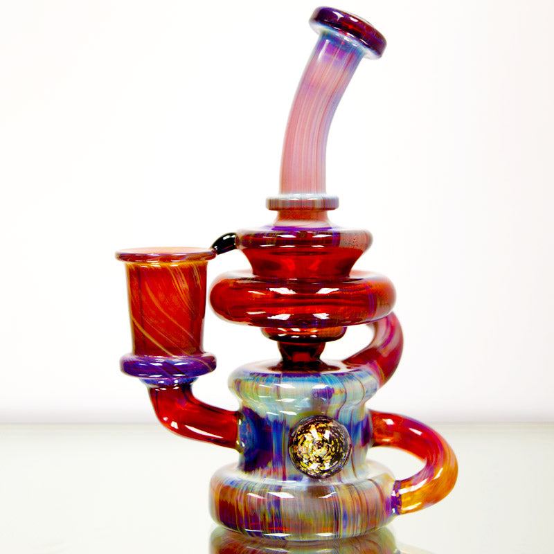 CL1 Custom Amber Purple Klein Recycler - Smoke City