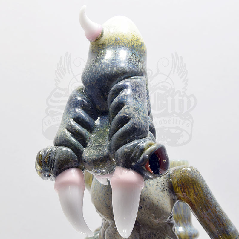 CL1 Custom Alien Heady Vapor Bubbler - Smoke City