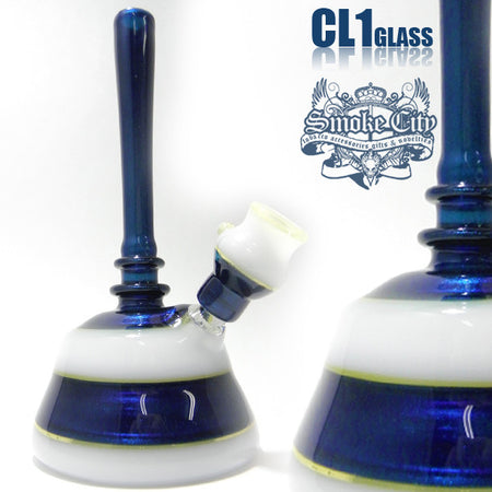 CL1 Custom Blue and White Mini Tube - Smoke City