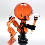 CL1 Red Munny With Crushed Opals Vapor Rig - Smoke City
