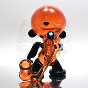 CL1 Red Munny With Crushed Opals Vapor Rig - Smoke City