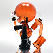 CL1 Red Munny With Crushed Opals Vapor Rig - Smoke City
