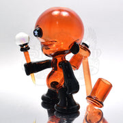 CL1 Red Munny With Crushed Opals Vapor Rig - Smoke City