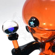 CL1 Red Munny With Crushed Opals Vapor Rig - Smoke City