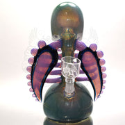 Carsten Carlile Starry Night Skeletal Vapor Bub Rib Cage Rig With Marble - Smoke City