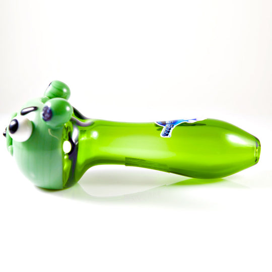 Chameleon Sinister Swine Glass Hand Pipe - Smoke City