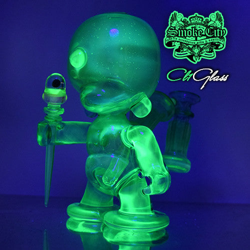 CL1 Rain Drop and Illuminati Munny Vapor Rig - Smoke City