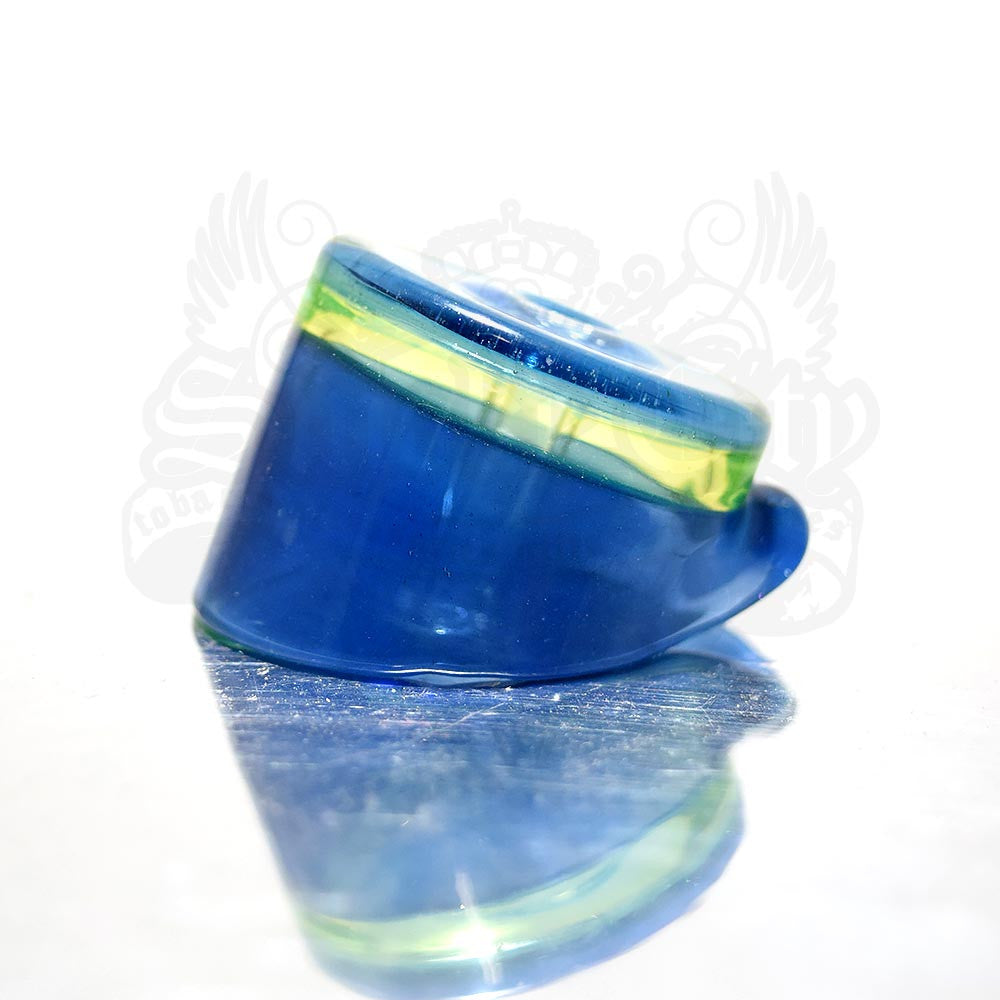 CL1 Custom Carb Cap Blue w illuminati Lip - Smoke City