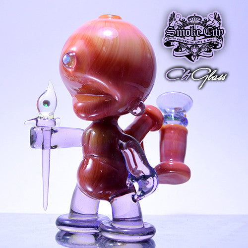 CL1 Serendipity and Purple Lollipop with Illuminati Munny Vapor Rig - Smoke City