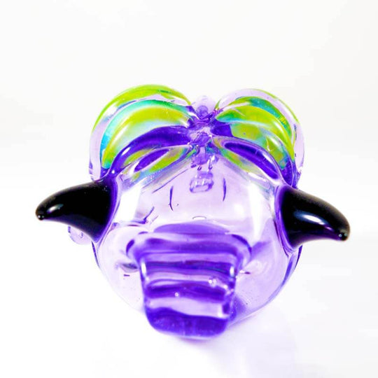 BNC Delightful Devil Glass Pendant Purple Rain 7