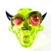 BNC Delightful Devil Glass Pendant Slyme Green Millie Eye 1