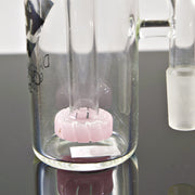 14mm Male Showerhead Ash Catcher 90º Pink by Diamond Glass - Smoke City