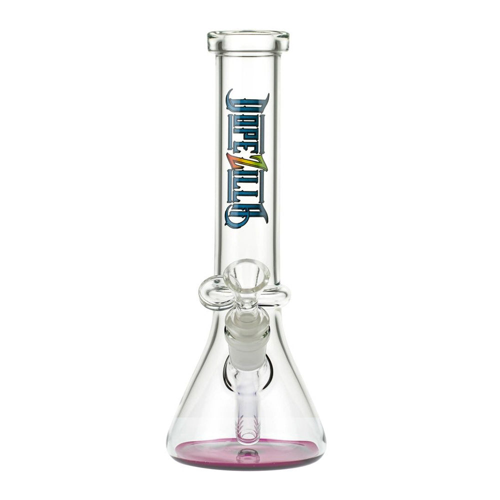 Dopezilla Lizard Beaker Base Bong 10" - Pink