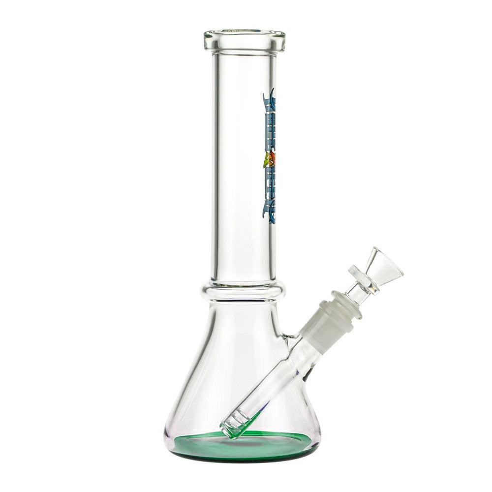 Dopezilla Lizard Beaker Base Bong 10" - Green