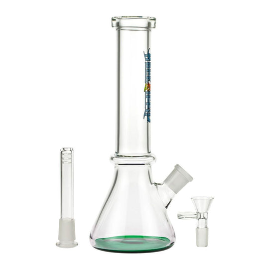 Dopezilla Lizard Beaker Base Bong 10" - Green