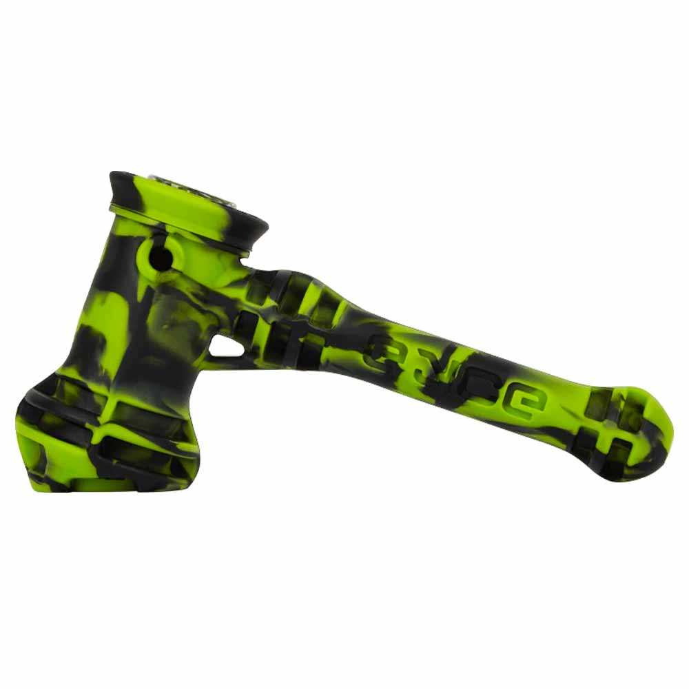 Eyce Silicone Hammer Bubbler Creature Green