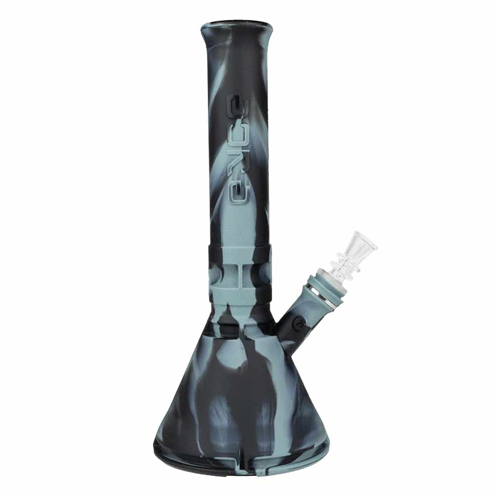 Eyce Silicone Beaker Bong Black Smoke