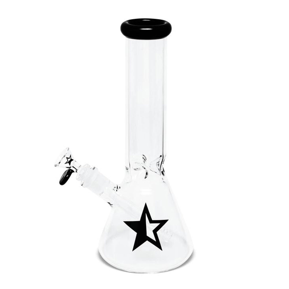 Famous X Glass Beaker Ice Bong