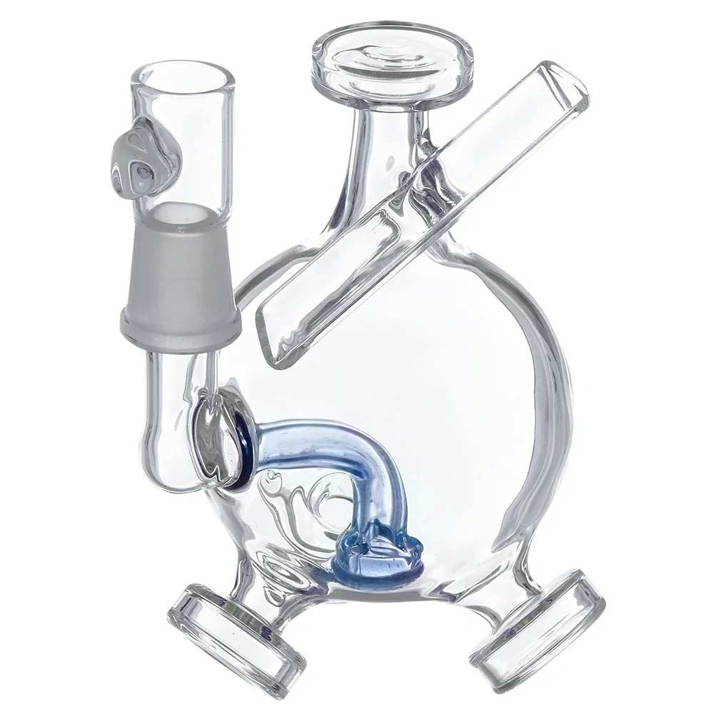 Hamm’s Waterworks Glass - Trichome Dab Rig - Blue