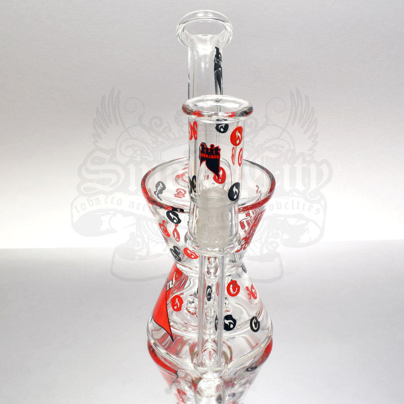 Hitman x Cookies Glass Phase2 Hourglass Rig - Smoke City