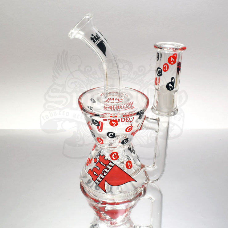 Hitman x Cookies Glass Phase2 Hourglass Rig - Smoke City