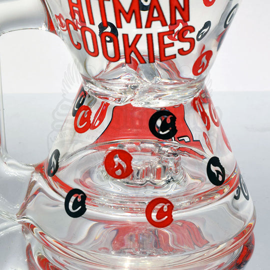 Hitman x Cookies Glass Phase2 Hourglass Rig - Smoke City
