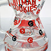 Hitman x Cookies Glass Phase2 Hourglass Rig - Smoke City