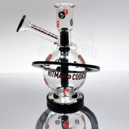 Hitman x Cookies Glass Phase2 10mm Planet Vapor Rig - Smoke City