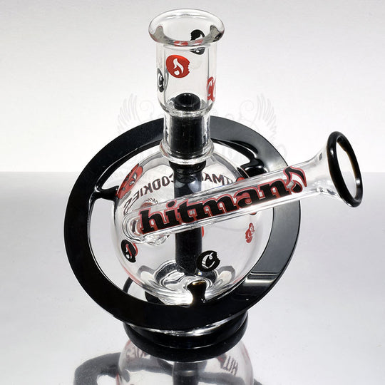 Hitman x Cookies Glass Phase2 10mm Planet Vapor Rig - Smoke City