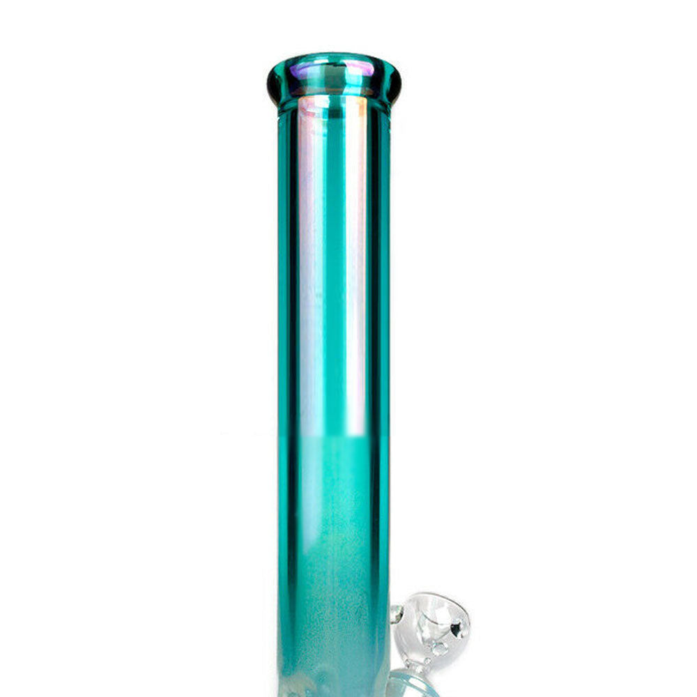 Holographic Rainbow Glass Bong