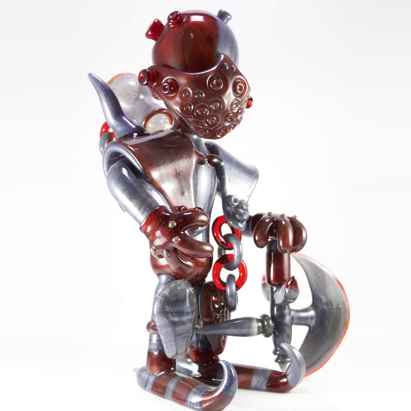 Josh St. George Glass Knight Dab Rig Angle 1