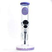 King Glass 7MM Water Pipe - Purple - Straight - 12" bong